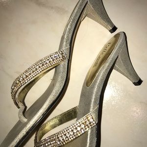 Platinum Collection sparking heeled sandals